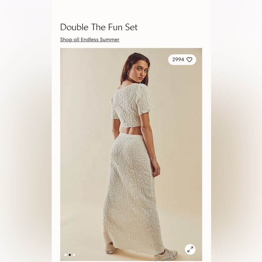 Free people Double the Fun set
